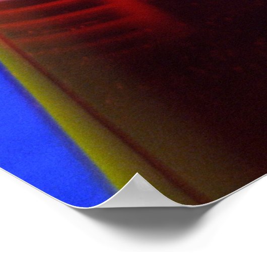 Beaker und Tube Poster (Ecke)