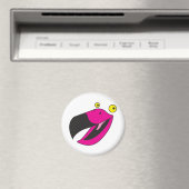 Beaker-Vogel mit lustigem Gesicht Magnet (In Situ (Geschirrspüler))