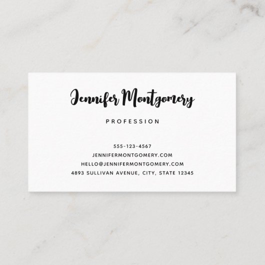 Beakers and Flask Fun Science Pattern Visitenkarte (Rückseite)