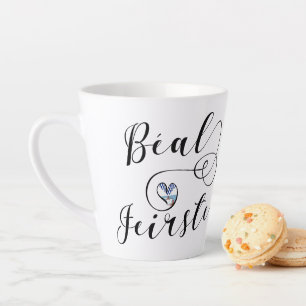 Béal Feirste Flag Heart, Belfast Milchtasse