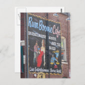 Beale 'n Blues Postkarte (Vorne/Hinten)