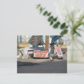 Beale n Blues Postkarte (Stehend Vorderseite)