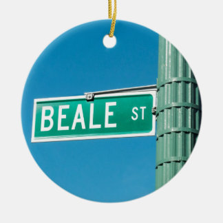 Beale Straßenschild Keramikornament