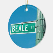Beale Straßenschild Keramikornament (Links)