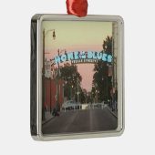 Beale Street Memphis Ornament Aus Metall (Rechts)
