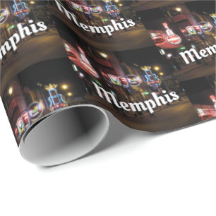 Beale Street, Memphis, Tennessee Geschenkpapier