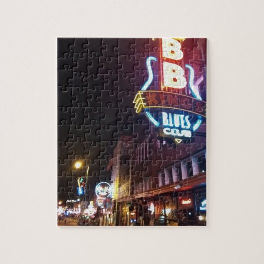 Beale Street - Memphis, Tennessee Puzzle (Vertikal)