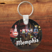 Beale Street, Memphis, Tennessee Schlüsselanhänger (Vorderseite)