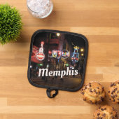 Beale Street, Memphis, Tennessee Topflappen (Oben Unten)