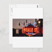 Beale Street Postkarte (Vorne/Hinten)