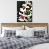 Beallara Orchid Art Wrapped Canvas -18x24 Leinwanddruck (Insitu (Schlafzimmer))