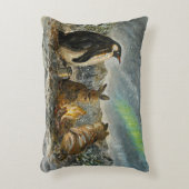 Beam Lingering Whimsical Aurora Animals Painting Dekokissen (Vorderseite(Vertikal))