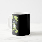 Beam Me Up Ich bin Spuk - Funny Alien Ghost Hallow Kaffeetasse (Vorderseite Links)