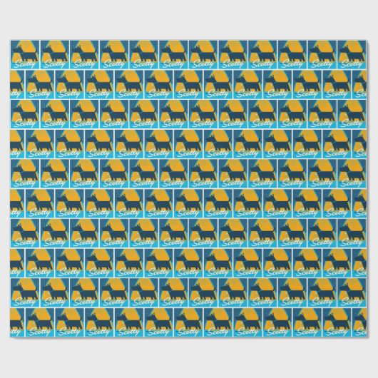 Beam Me Up Scotty Geschenkpapier (Flach)