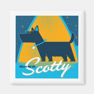 Beam Me Up Scotty Magnet