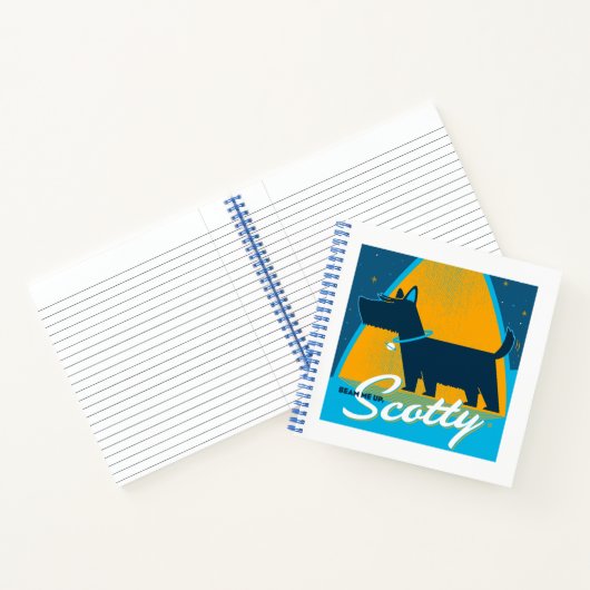 Beam Me Up Scotty Notizblock (Innenseite)