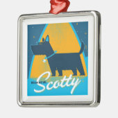 Beam Me Up Scotty Ornament Aus Metall (Links)