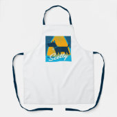 Beam Me Up Scotty Schürze (Vorderseite)