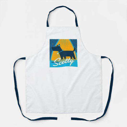 Beam Me Up Scotty Schürze (Vorderseite)