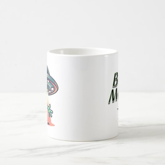 Beam mich | Alien und UFO Verwandlungstasse (Mittel)