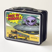 Beam mich auf... bis zum ersten Moment! Metall Brotdose (Vorderseite)