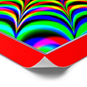 Beam Rainbow Sun Poster (Ecke)