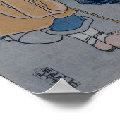 Beamed Samurai Myamoto Musashi Poster (Ecke)