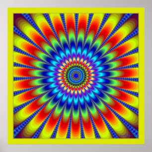 Beaming Bursting Blossom Poster