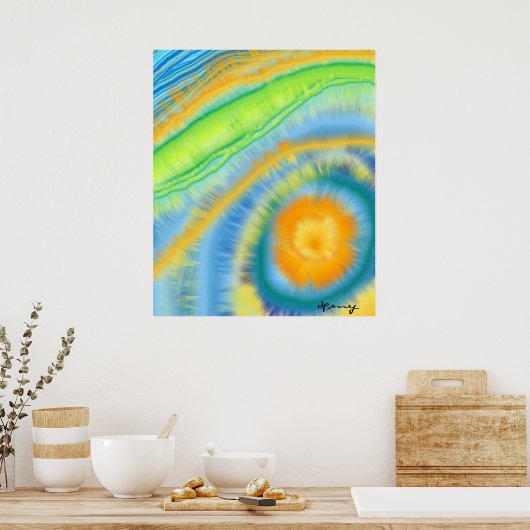 "BEAMS" POSTER (Küche)