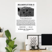 Beamsplitter II. Poster (Heimbüro)