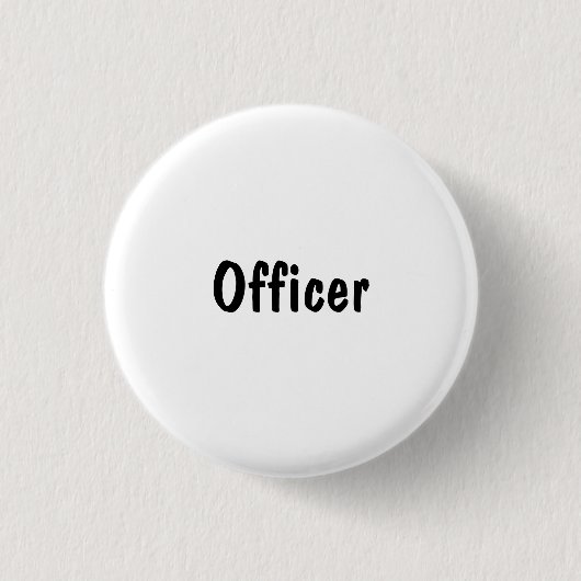 Beamter Button (Vorderseite)