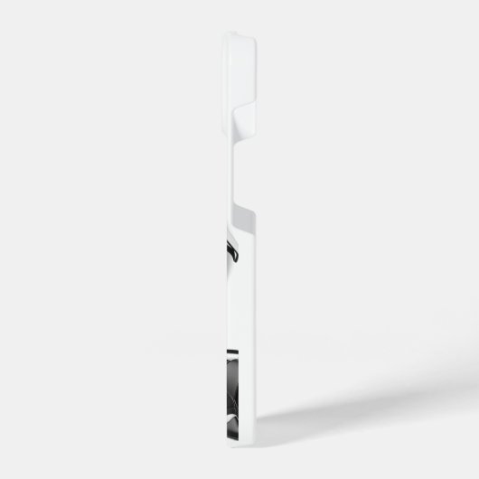  Bean and a Selfie by the Car, Bitcoin, by Natasha iPhone Hülle (Linke Seite)