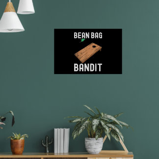 Bean Bag Bandit Cornhole Poster