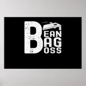 Bean Bag Boss Cornhole Poster (Vorne)