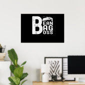 Bean Bag Boss Cornhole Poster (Heimbüro)