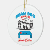 Bean Bag Brawlers - Panda Keramik Ornament (Links)