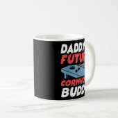 Bean Bag Player Champ Daddys Future Cornhole Kaffeetasse (VorderseiteRechts)
