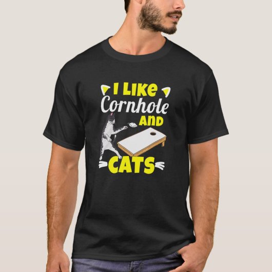 Bean Bags Cornhole Cat Women T-Shirt (Vorderseite)