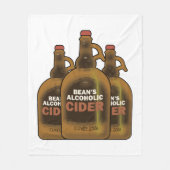 Bean Cider Fleecedecke (Vorderseite)