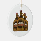 Bean Cider Keramik Ornament (Rechts)