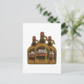 Bean Cider Postkarte (Stehend Vorderseite)