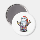 Bean Counters Weihnachten Magnet (Vorderseite/Rückseite)