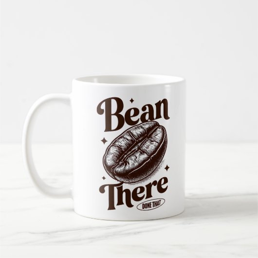 Bean da, machte diese Kaffee-Tasse Kaffeetasse (Links)