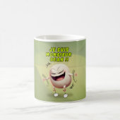 Bean, die weiße Bohne Kaffeetasse (Mittel)