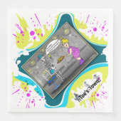 Bean Dip | Birthday Dinner Napkin Serviette (Vorderseite)