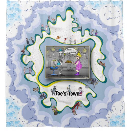 Bean Dip | Birthday Duschvorhang (Vorderseite)