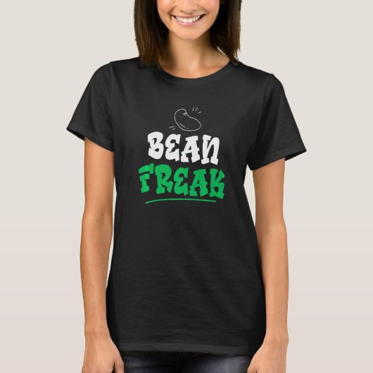 Bean Freak Veggie Vegan T-Shirt (Vorderseite)