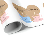 Bean Geschenkpapier (Rolleneckpunkt)