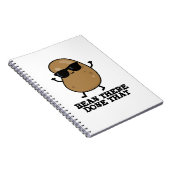 Bean hat dort diese lustige Bean Puppe gemacht Notizblock (Rechte Seite)