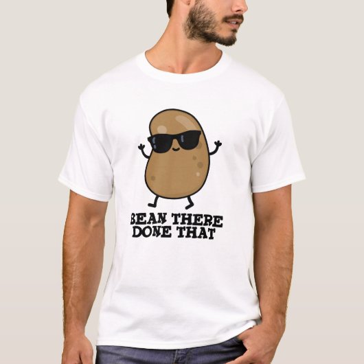 Bean hat dort diese lustige Bean Puppe gemacht T-Shirt (Vorderseite)